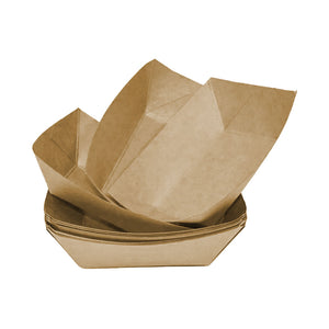 Kraft Boat Trays with PE Lining 6071,6072
