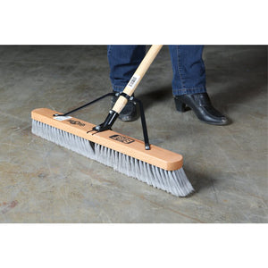 The Beast™ Assembled Wood Block Contractor Push Brooms 4061
