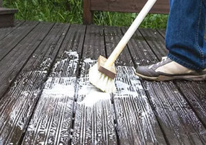 Tête de récurage de pont en fibre poly de 8 pouces 4250