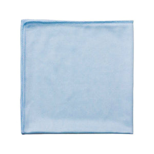 Glass/Mirror Microfiber Cloth blue glass/ tile cleaning cloth 16x16