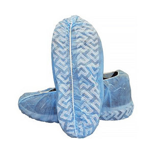 Skid Resistant Shoe Covers shoe covers with grip, Skid Resistant Shoe Covers, SIZE, Large, Package, 3 Packs of 100, PPE-PERSONAL PROTECTIVE EQUIPMENT, SHOE COVERS, COVID ESSENTIALS, 7710, 7711