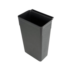 Utility Cart Bins black tall side hang cart bins, Utility Cart Bin, SIZE, Tall Refuse Bin, MATERIAL HANDLING, SERVICE-UTILITY CARTS, 5003