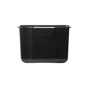 Black Saddle Tote black saddle tote bin, Black Saddle Tote, SIZE, 1 Gallon, WASTE, DESKSIDE CONTAINERS, 9306