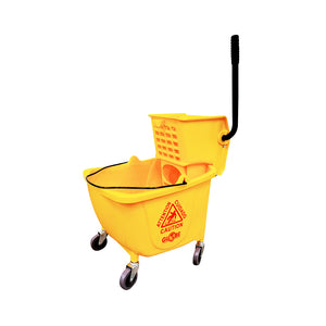 Sidepress Buckets And Wringers Sidepress Bucket And Wringer Yellow, SIZE, 35 Qt Yellow, FLOOR CLEANING, BUCKETS & WRINGERS, Best Seller, 3080Y