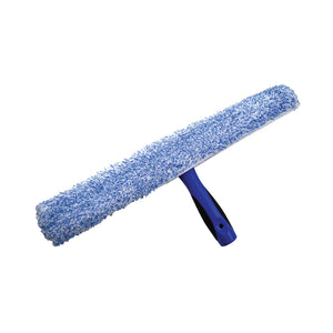 Combo barre en T et manchon de lavage en microfibre fluffy blue and white fiber cleaning sleeve with handheld blue handle with black hand grip, T-Bar And Microfiber Washing Sleeve Combo, SIZE, 10 Inch, GENERAL CLEANING, WINDOW CARE, 4411, 4415, 4419