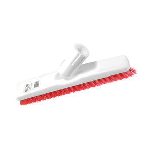 Brosse à coulis pivotante white swivel handle flat base with red brush fibers, Swivel Grout Brush, GENERAL CLEANING, BRUSHES, 3610
