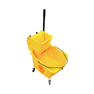 Baldes y escurridores de prensa lateral Sidepress Bucket And Wringer Yellow, SIZE, 35 Qt Yellow, FLOOR CLEANING, BUCKETS & WRINGERS, Best Seller, 3080Y