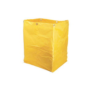 Plastic X- Frame Cart yellow cubed cart bag, Plastic X- Frame Cart, RELATED, Yellow Replacement Bag, GENERAL CLEANING, CARTS, 5196