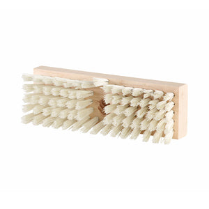 Tête de récurage de pont en fibre poly de 8 pouces natural wood and with natural color brissels, 8 Inch Poly Fiber Deck Scrub Head, FLOOR CLEANING, DECK BRUSHES, 4250