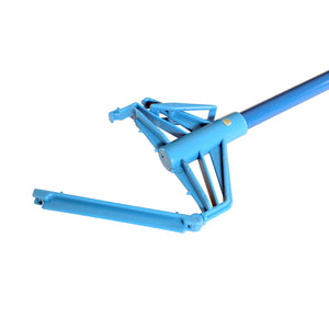 Quick Release Metal Mop Handle blue quick release mop handle open, Quick Release Metal Mop Handle, SIZE, 54 Inch, FLOOR CLEANING, HANDLES, Best Seller, 3122, 3121
