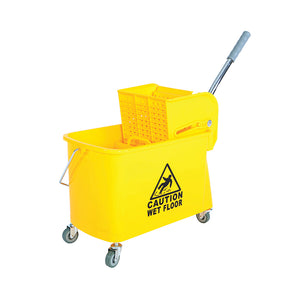Sidepress Buckets And Wringers Sidepress Bucket And Wringer Yellow, SIZE, 21 Qt Yellow, FLOOR CLEANING, BUCKETS & WRINGERS, 3082