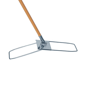 Manche de vadrouille détachable de 60 pouces Breakaway Dust Mop Frame with handle, 60 Inch Breakaway Dust Mop Handle, RELATED, Wood Handle, FLOOR CLEANING, DUST MOP HARDWARE, 3408