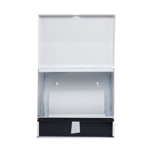 Universal Roll and Single Fold Paper Towel Dispenser 1101