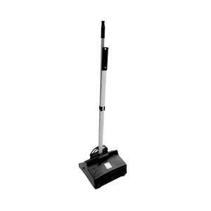 Heavy-Duty Lobby Dustpan with Wheels and Lobby Broom Combo 3034