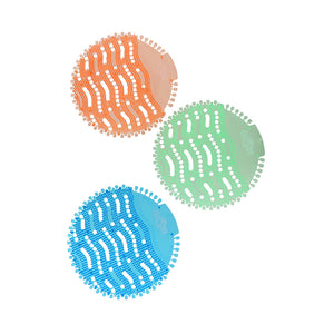 Anti-Splash Eva Urinal Screen jelly gutter cover blue, orange, green, Anti-Splash Eva Urinal Screen, SCENT, Bubble Gum, WASHROOM CARE, URINAL SCREESNS & PUCKS, 3250B,3250G,3250O