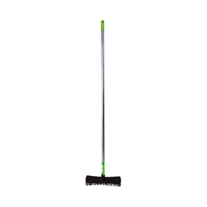 10″ Floor and Deck Scrub Brush-Assembled 48″ Metal Handle 4019 Assembled deck brush with handle