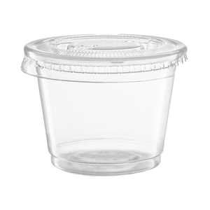 PLA Portion Cup Lids Compostable 6037