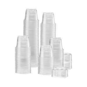 Recyclable PET Portion Cup Lids 6610,6611,6612