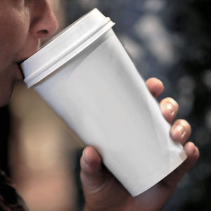 Single Wall Hot/Cold Compostable Pain White Cups 7052,7053,7054,7055,7056