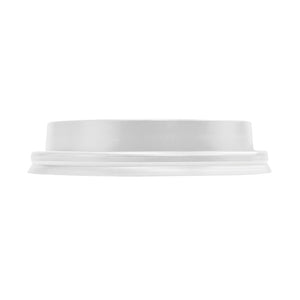 PP Plastic White Dome Sip Lids 6090W,6091W