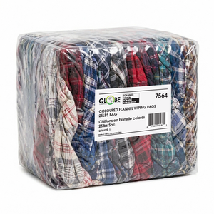 Chiffons d'essuyage en flanelle colorée 7564