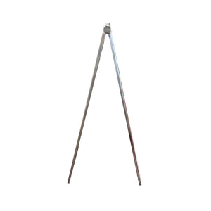 Stainless Steel Safety Sign English-French 7942