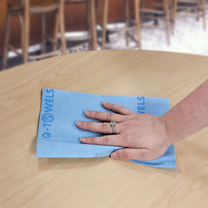 Serviettes pour services alimentaires compatibles avec le désinfectant Q-Towels™ 8804B