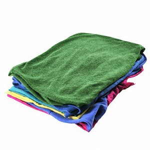 Colored T-Shirt Wiping Rags 7552, 7558
