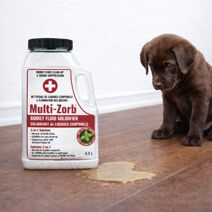 Absorbant et solidifiant pour fluides corporels Bio-Zorb 4 L 7500