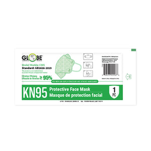KN95 Formfitting Mask KN95 Formfitting Mask, COLOR, White, Package, 20 Boxes of 20, PPE-PERSONAL PROTECTIVE EQUIPMENT, MASKS, NEW, COVID ESSENTIALS, 7765W
