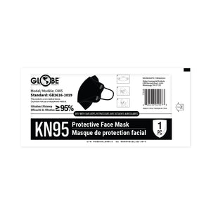 Masque ajusté KN95 KN95 Formfitting Mask, COLOR, Black, Package, 20 Boxes of 20, PPE-PERSONAL PROTECTIVE EQUIPMENT, MASKS, NEW, COVID ESSENTIALS, 7765B