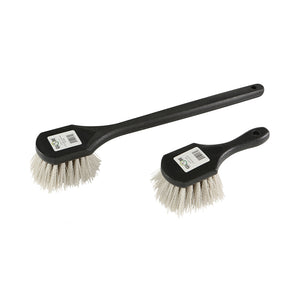 Gong Brush short and long black handle brush with white brissels, Gong Brush, SIZE, Short Handle, GENERAL CLEANING, BRUSHES, 4100,4101
