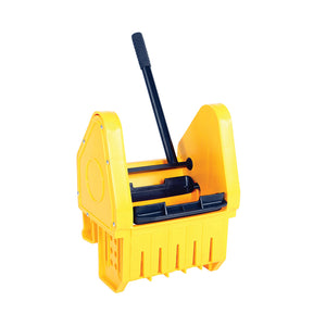 Essoreuses à pression descendante yellow mop wringer with black handle and black grip, Downpress Wringer, SIZE, Yellow, FLOOR CLEANING, BUCKETS & WRINGERS, 3079Y