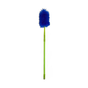65 Inch Lambswool Extension Duster With Locking Handle blue suster with green handle, 65 Inch Lambswool Extension Duster With Locking Handle, RELATED, Lambswool Duster, GENERAL CLEANING, DUSTERS, 4035