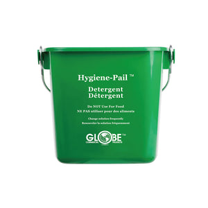 3 Qt Sanitizing Hygiene–Pail® green bucket with silver wire handle 3qt, 3 Qt Sanitizing Hygiene–Pail®, COLOR, Green, GENERAL CLEANING, PAILS & BUCKETS, COVID ESSENTIALS, 3603G