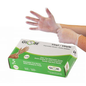 4 Mil Vinyl Gloves Powder-Free small package greeen white box vinyl gloves, 4 Mil Vinyl Gloves Powder-Free, SIZE, Small, Package, 10 Boxes of 100, GLOVES, VINYL, 7900