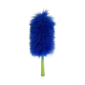 65 Inch Lambswool Extension Duster With Locking Handle blue duster with green handle, 65 Inch Lambswool Extension Duster With Locking Handle, RELATED, Replacement Head, GENERAL CLEANING, DUSTERS, 4035R