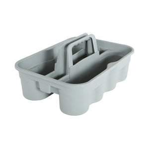 Carry Caddy grey multi compartment caddy with double handles, Carry Caddy, GENERAL CLEANING, CLEANING ACCESSORIES, 3010