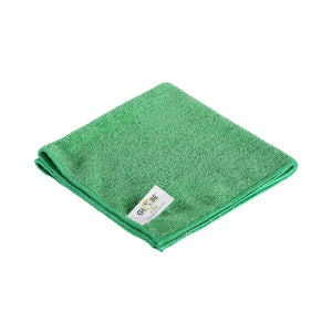Chiffons en microfibre 16 pouces x 16 pouces 240 g/m² green cleaning cloth, 16 Inch X 16 Inch 240 Gsm Microfiber Cloths, COLOR, Green, Package, 20 Packs of 10, MICROFIBER, CLOTHS, Best Seller, COVID ESSENTIALS, 3130G