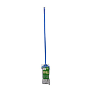 Ensemble de vadrouille synthétique combinée de 20 oz avec poignée à dégagement rapide de 54 pouces Synthetic Combo Mop Set 20 Oz Mop With 54 Inch Quick Release Handle, FLOOR CLEANING, HANDLES, 3087C