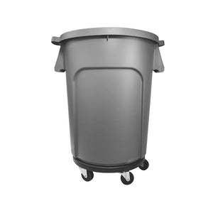 Plataforma rodante universal para cubos de basura universal garbage grey can black dolly waste container, Universal Garbage Can Dolly, WASTE, ROUND UTILITY CONTAINERS AND LIDS, Best Seller, 9640