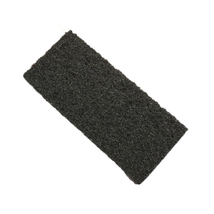 Utility Pads rough rectangular black scrub, Utility Pads, SIZE, Heavy-Duty, COLOR, Black, GENERAL CLEANING, UTILTY PADS, 3752