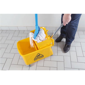 Sidepress Buckets And Wringers Sidepress Bucket And Wringer Yellow, SIZE, 21 Qt Yellow, FLOOR CLEANING, BUCKETS & WRINGERS, 3082
